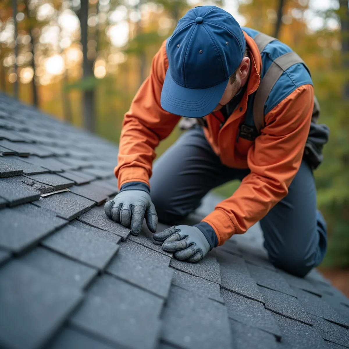 Chimney flashing repaired with proper step and counter flashing